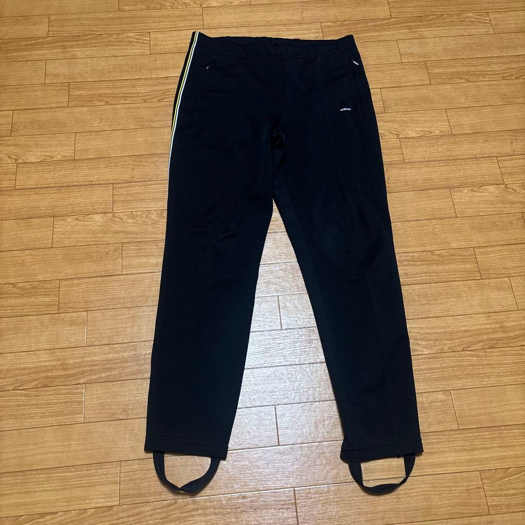 adidas ジャージ上下セット 黒　西ドイツ　デサント