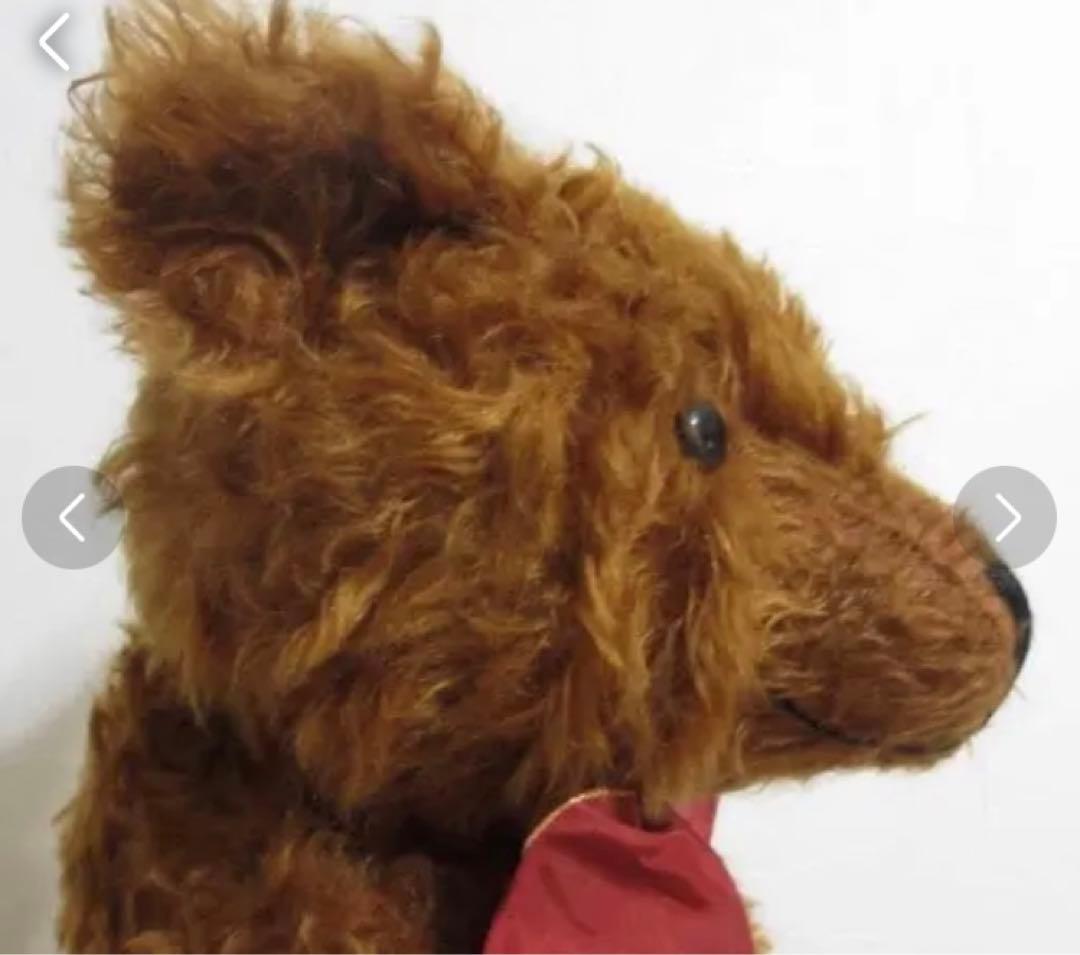 テディベア＊アンティークマ古いくまレトロビンテージカントリーサンアローぬいぐるみ