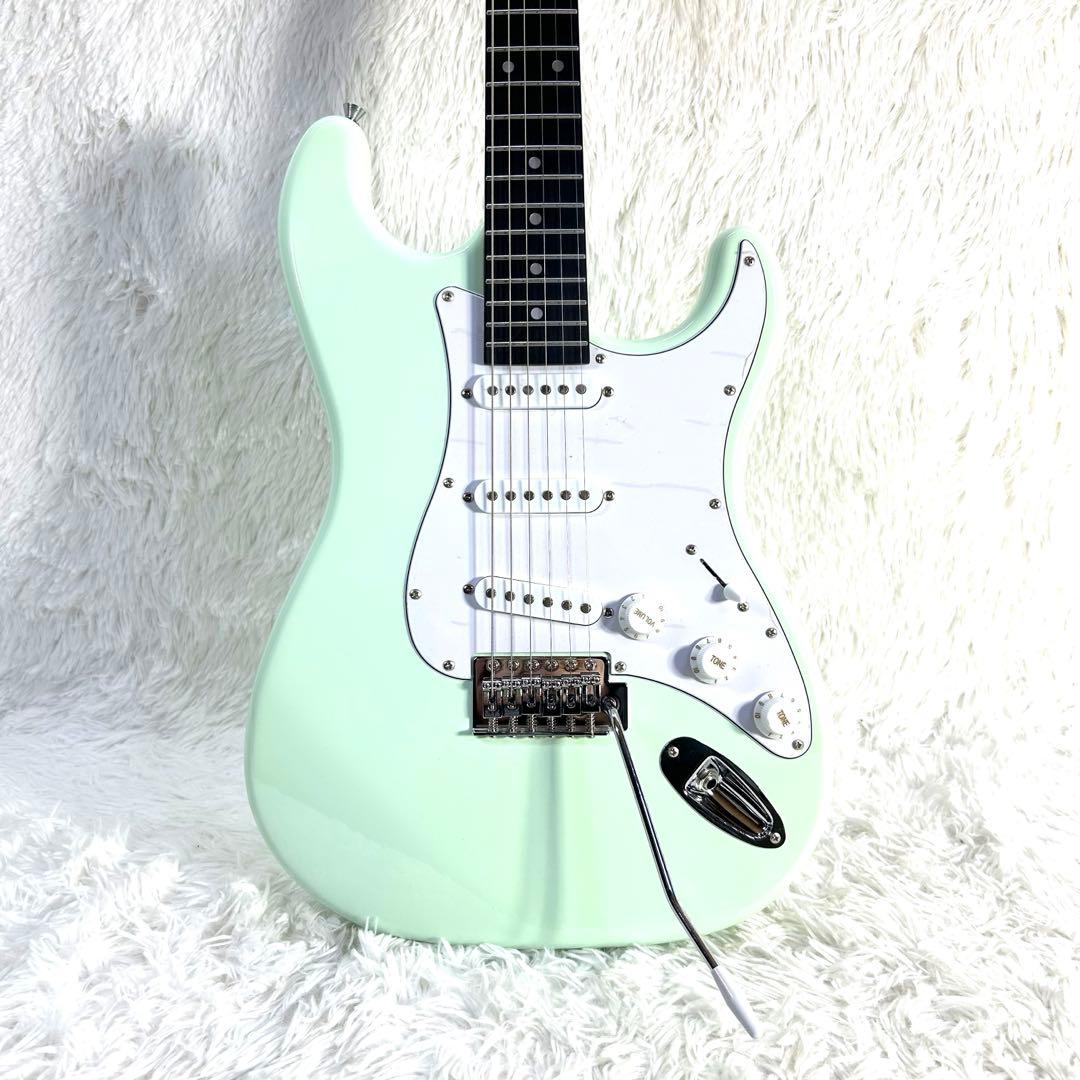 【美品】Busker's 島村 BST-Standard ストラト RSM