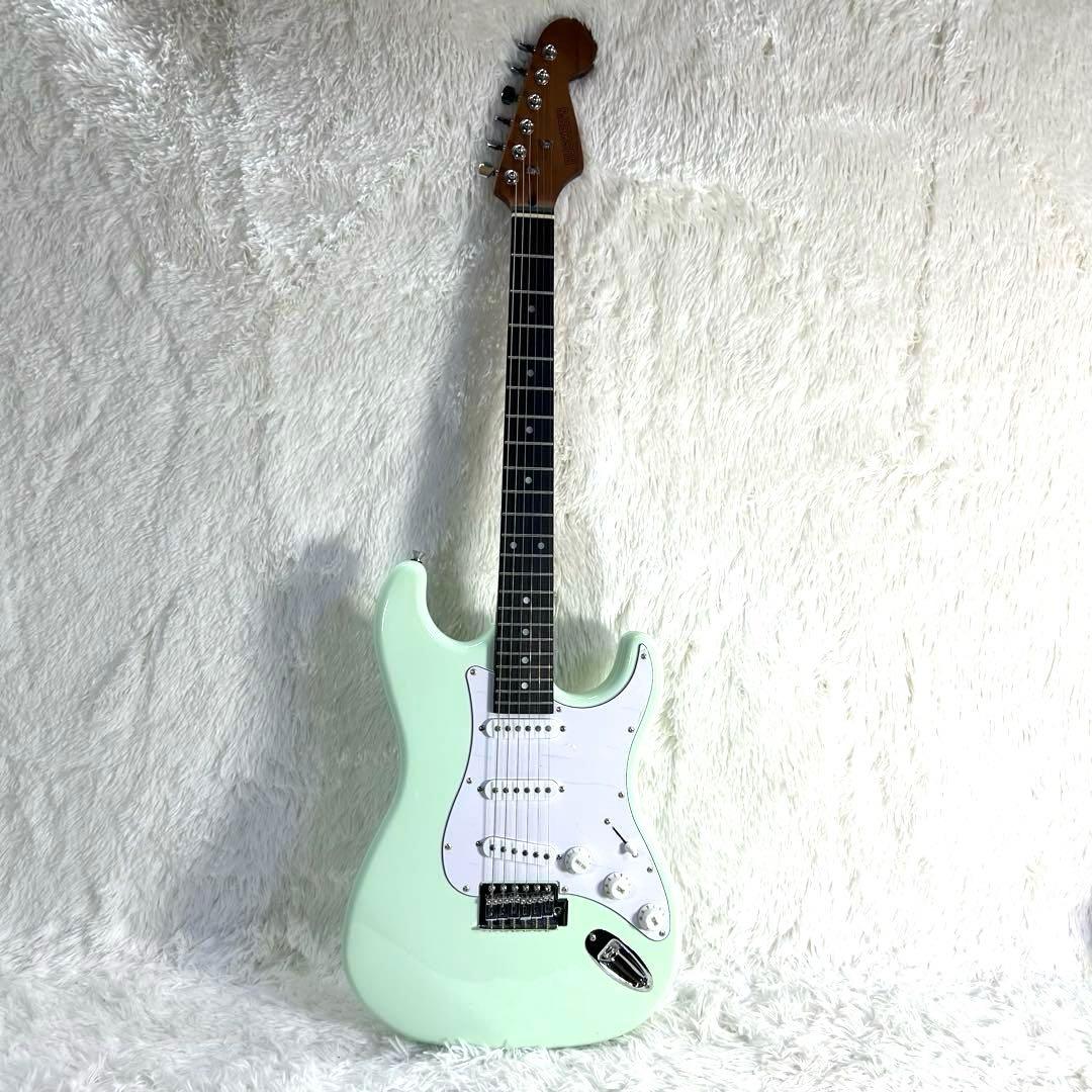 【美品】Busker's 島村 BST-Standard ストラト RSM