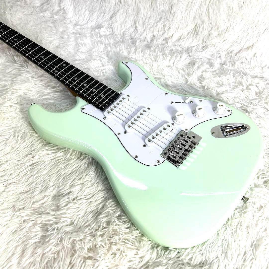 【美品】Busker's 島村 BST-Standard ストラト RSM