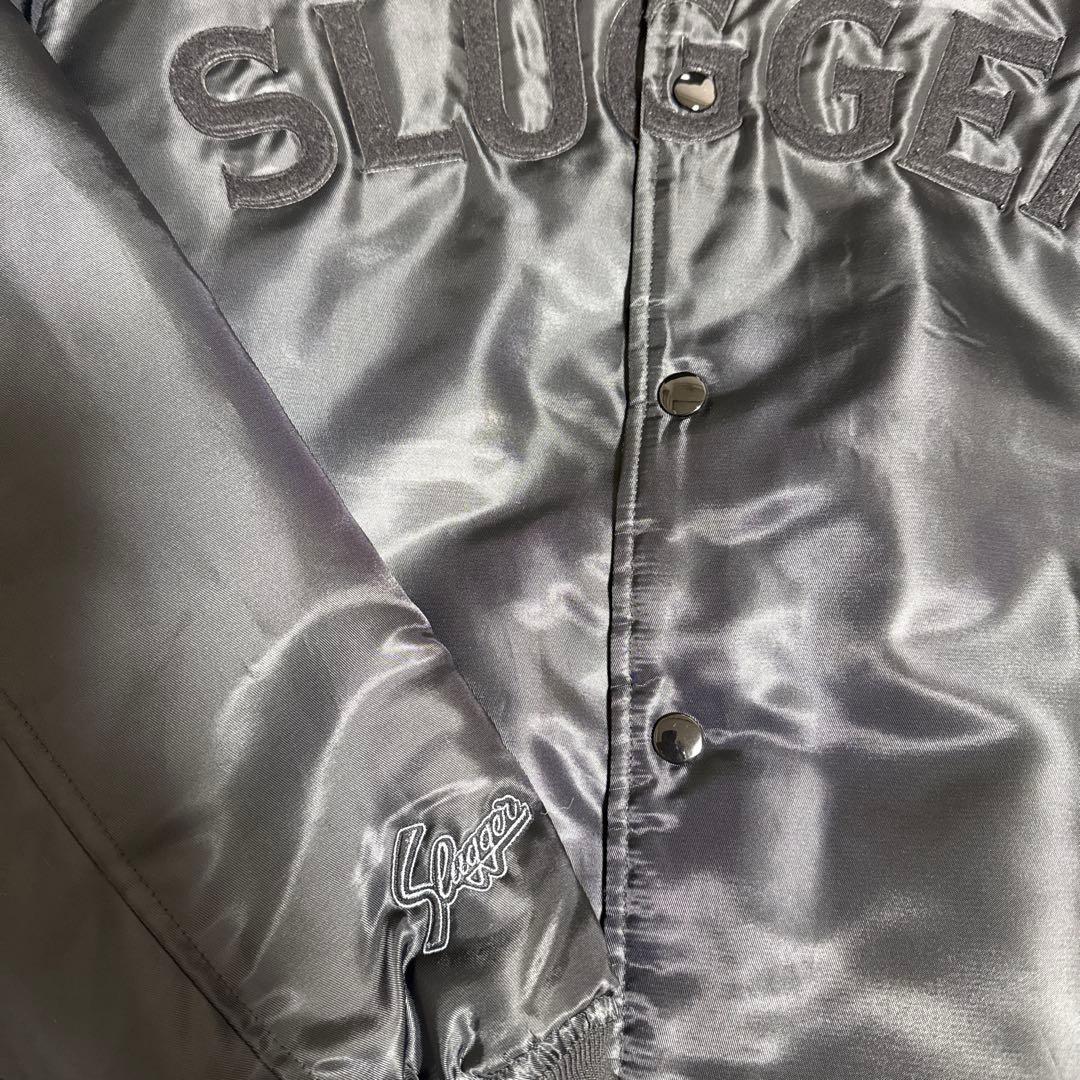 久保田スラッガー（SLUGGER）限定スタジャン ブラック×ブラックLサイズ