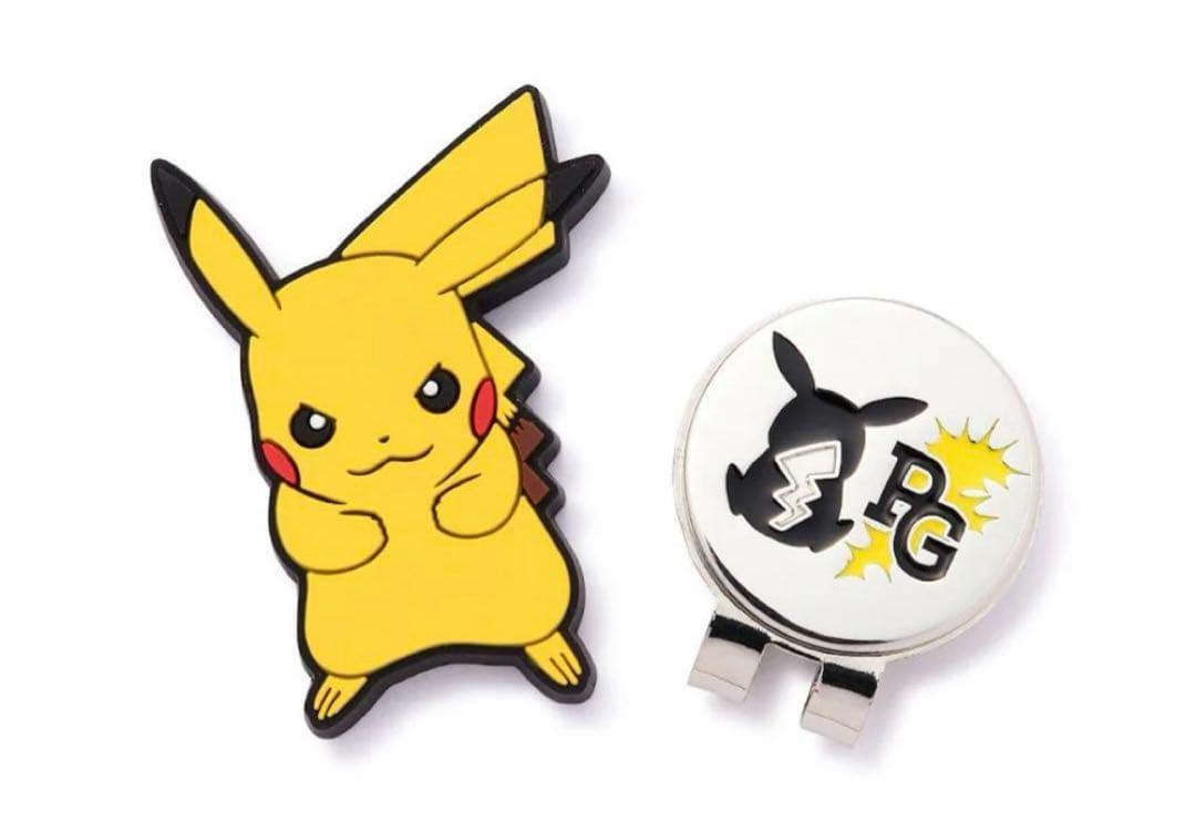ラスト1点 パーリーゲイツ ポケモン ピカチュウ コラボ マーカー 完売 ゴルフ
