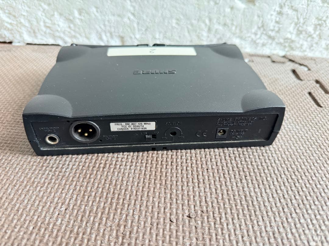 Shure ut4/ut2-Sm58 マイク、動作確認済み、usa 製。