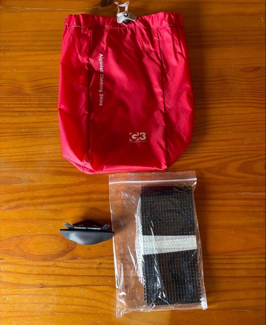 G3 alpinist climbing skinsスプリットボード用 未使用品