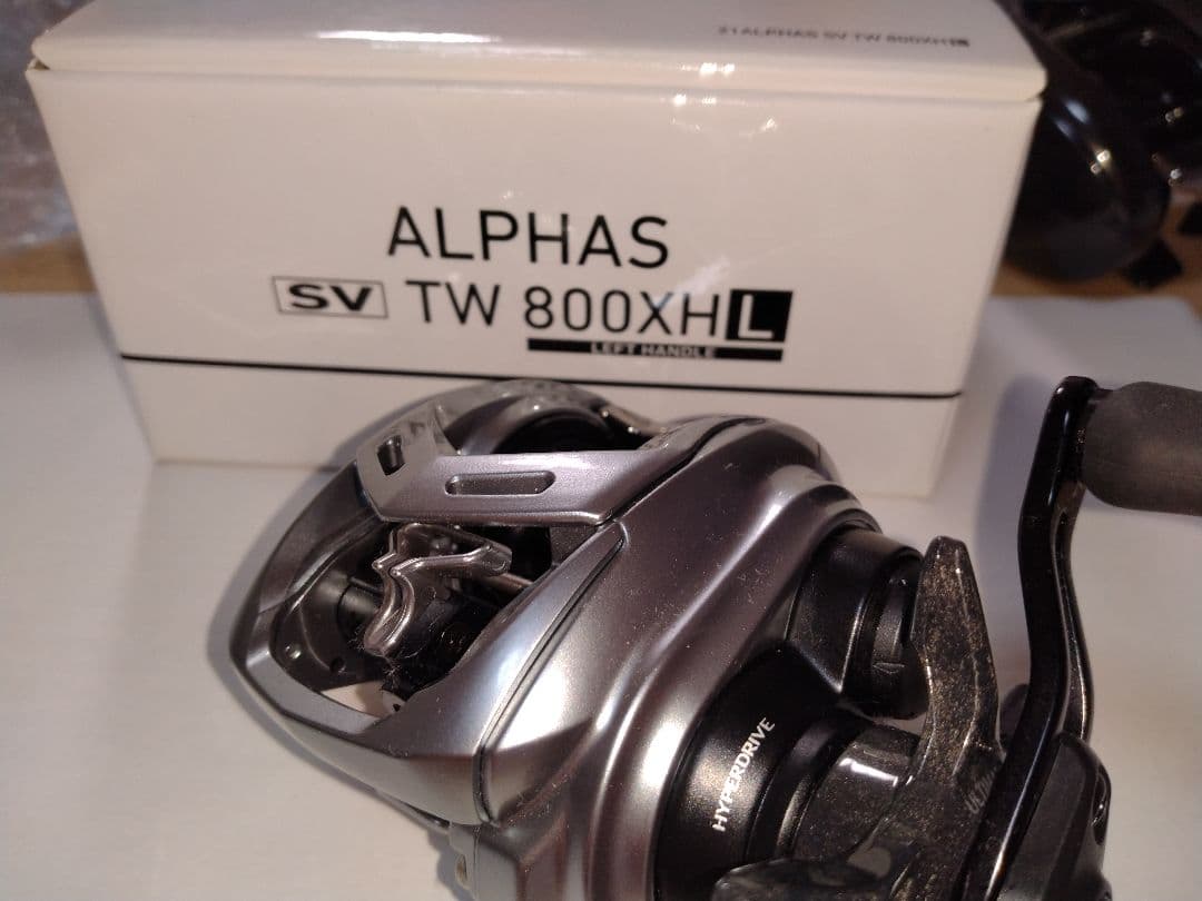 未使用　ダイワ　アルファス　ＳＶＴＷ　８００ＸＨＬ　左