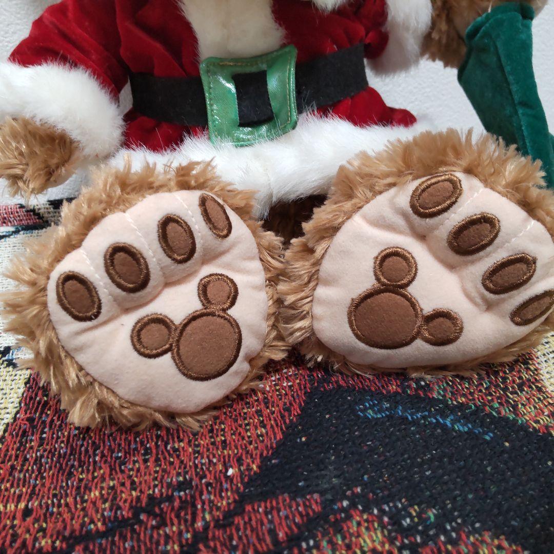 ディズニーベア　サンタ　ダッフィー　WDW　クリスマス　 ぬいぐるみ　プレゼント