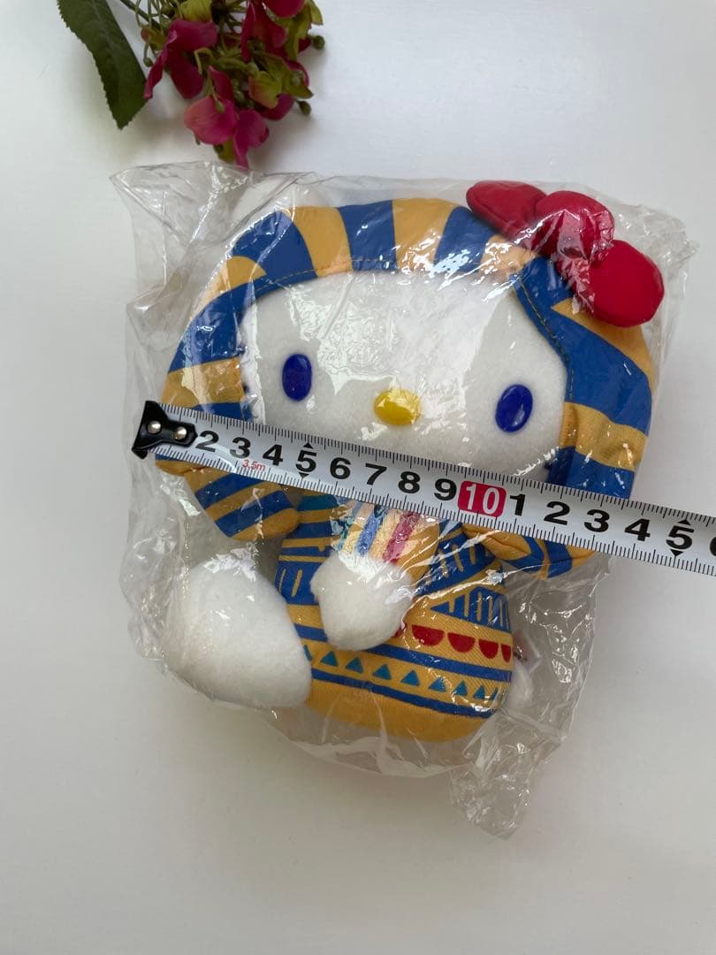 エジプト風デザインのぬいぐるみ 約25cm