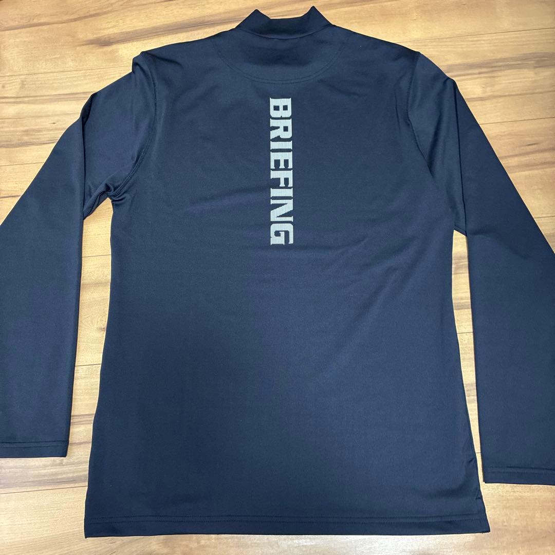 【極美品】BRIEFING 長袖モックネック BBG231M09