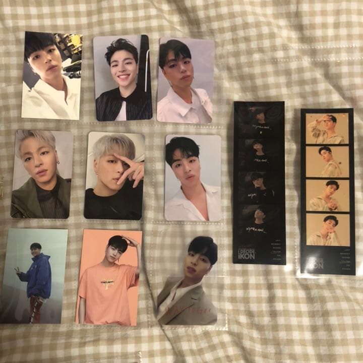 iKON JUNE ジュネ　トレカ　ポスカ　スローガン　グッズ　セット
