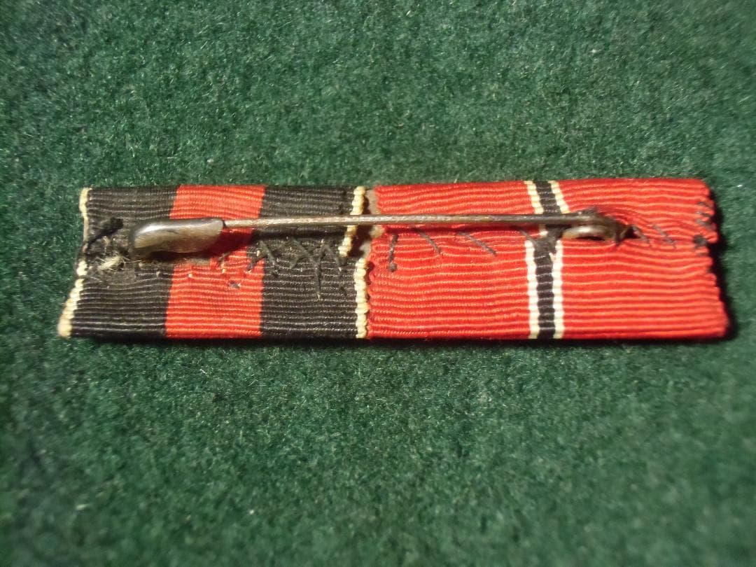 ⊞ドイツ軍＊野戦用大型２連略綬（実物）