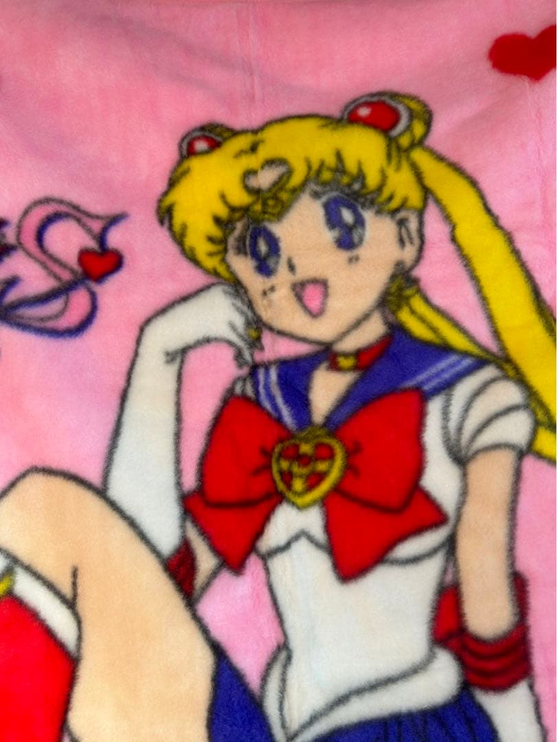 セーラームーン　毛布昭和レトロ　貴重　レア