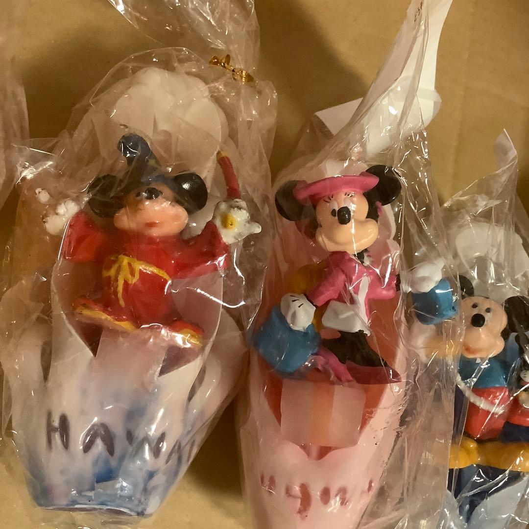 入手困難　ディズニーキャラクター　希少　バースデーローソクまとめて売りNO.10