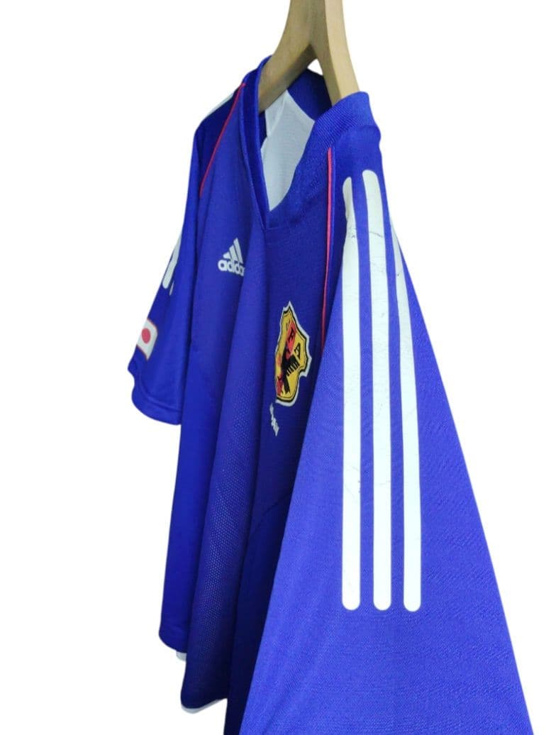 新品 2002年日韓ワールドカップ サッカー日本代表ユニフォーム ジャパンブルー