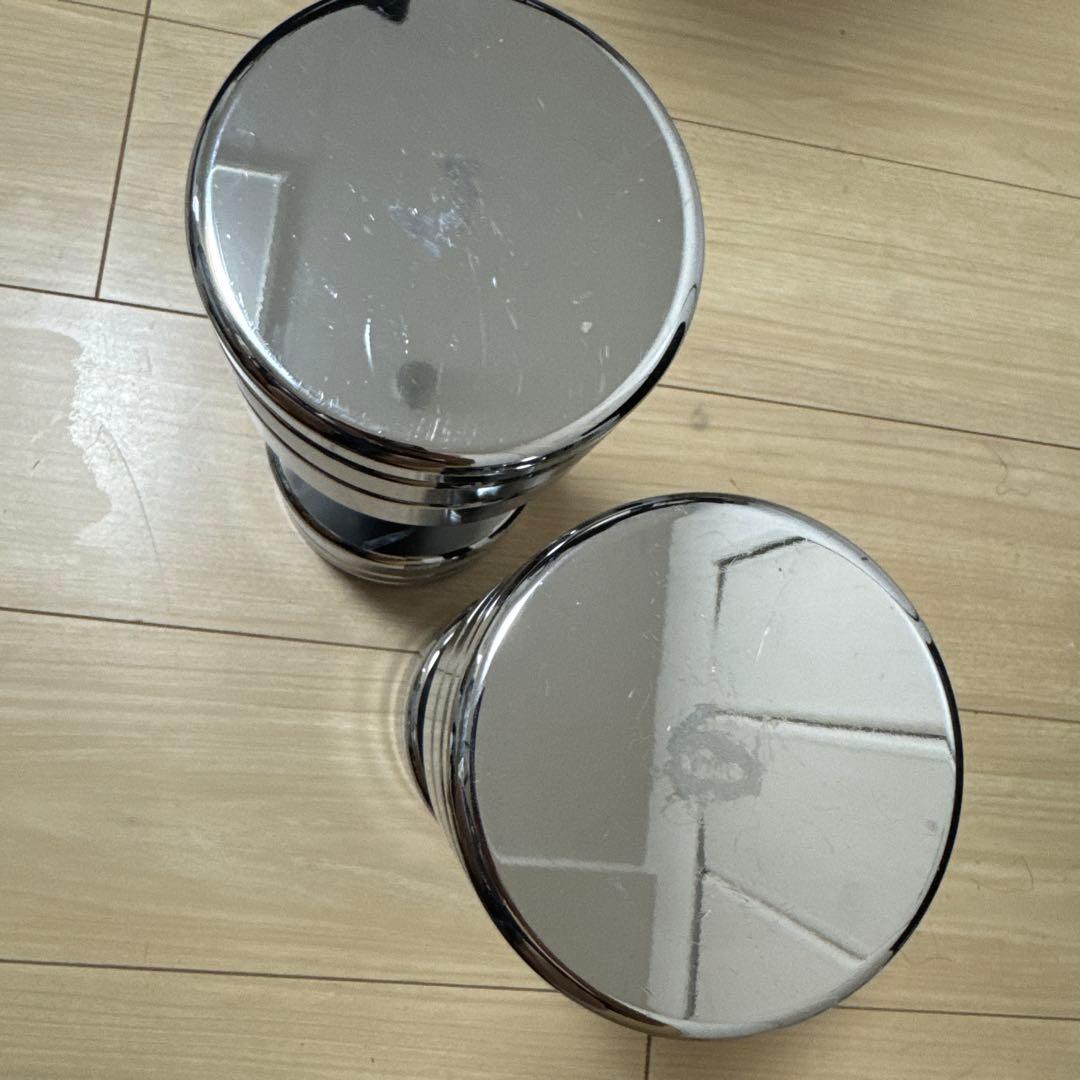 NORTH DEERダンベル 可変式 小型 スチール製 15kg2個