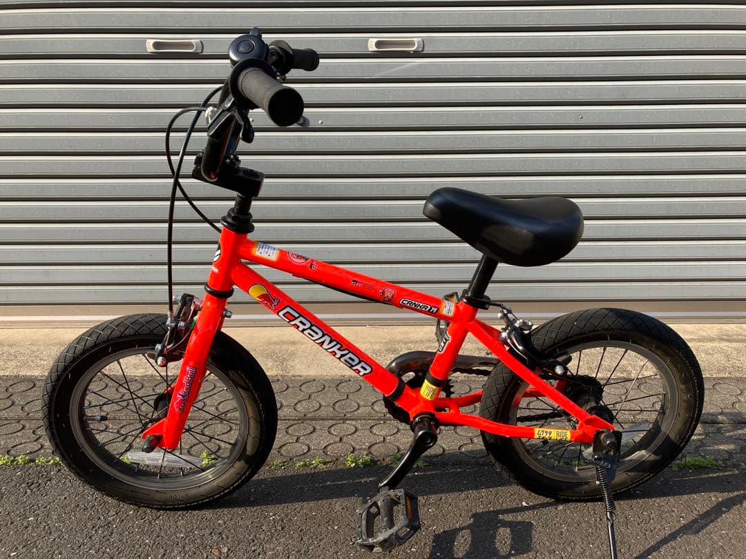 Badass company 　CRANKER 幼児用自転車 赤14インチ