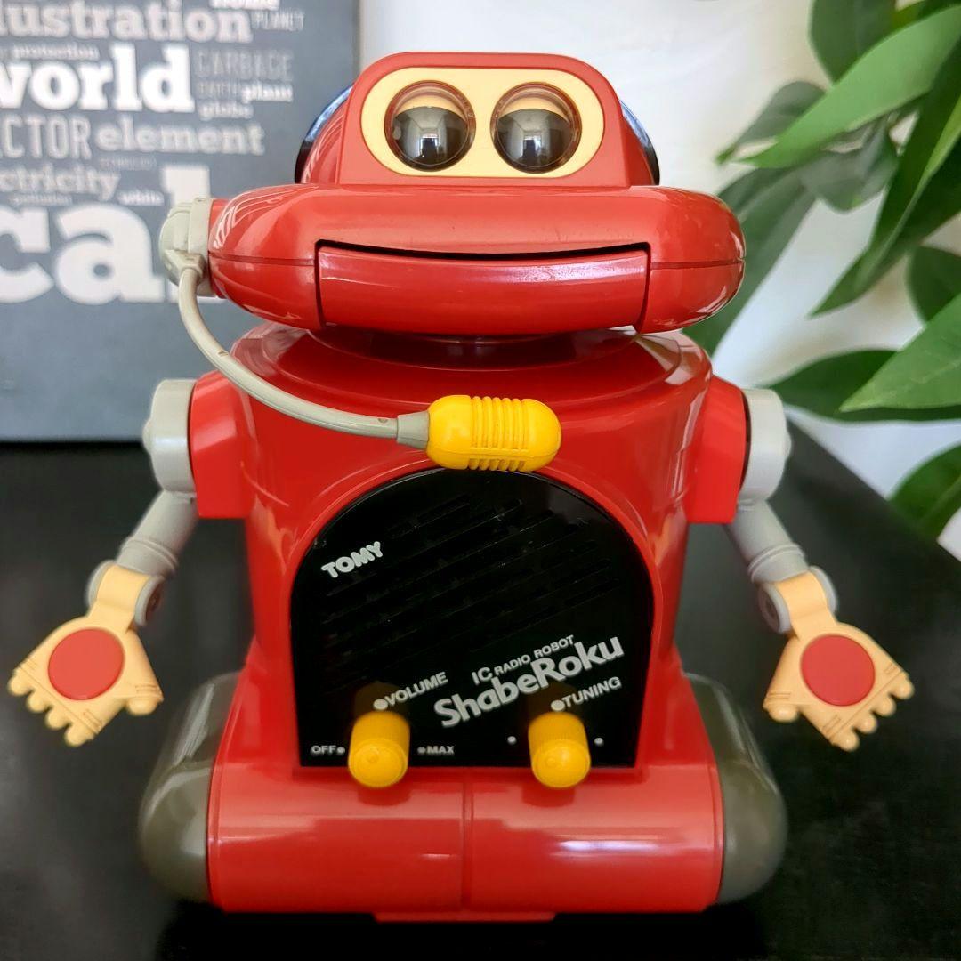 TOMY ShabeRoku しゃべろくラジオ　【ジャンク品】