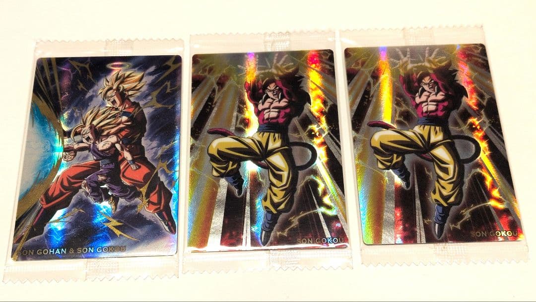 ドラゴンボールカードウエハース UNLIMITED 19枚+おまけ2枚付き