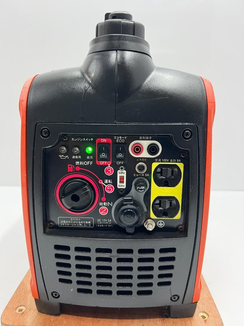 KOSHIN 工進 インバーター発電機 GV-9i ♪ 動作良好♪ 12K1