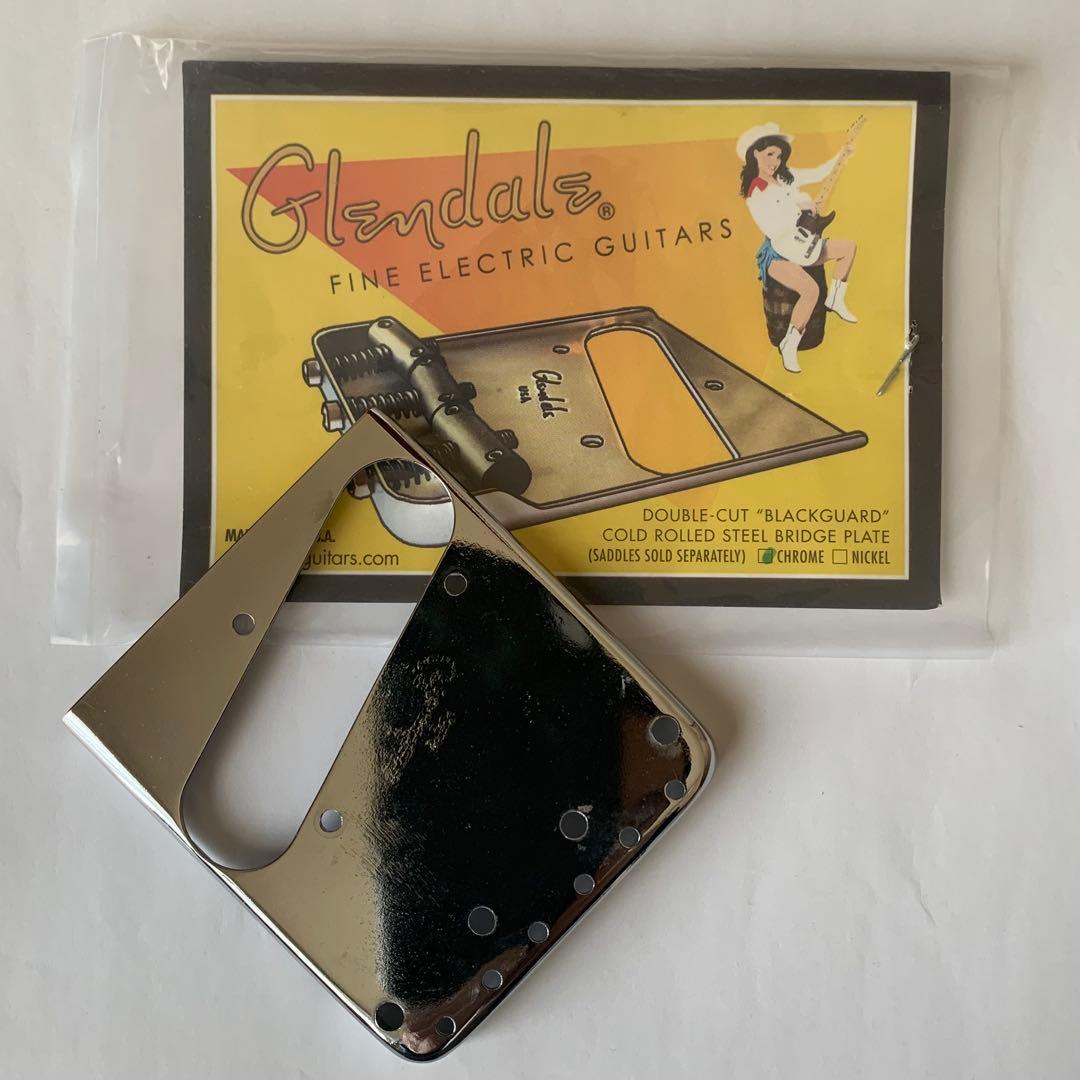 ギター Glendale Double-Cut Bridge Plate