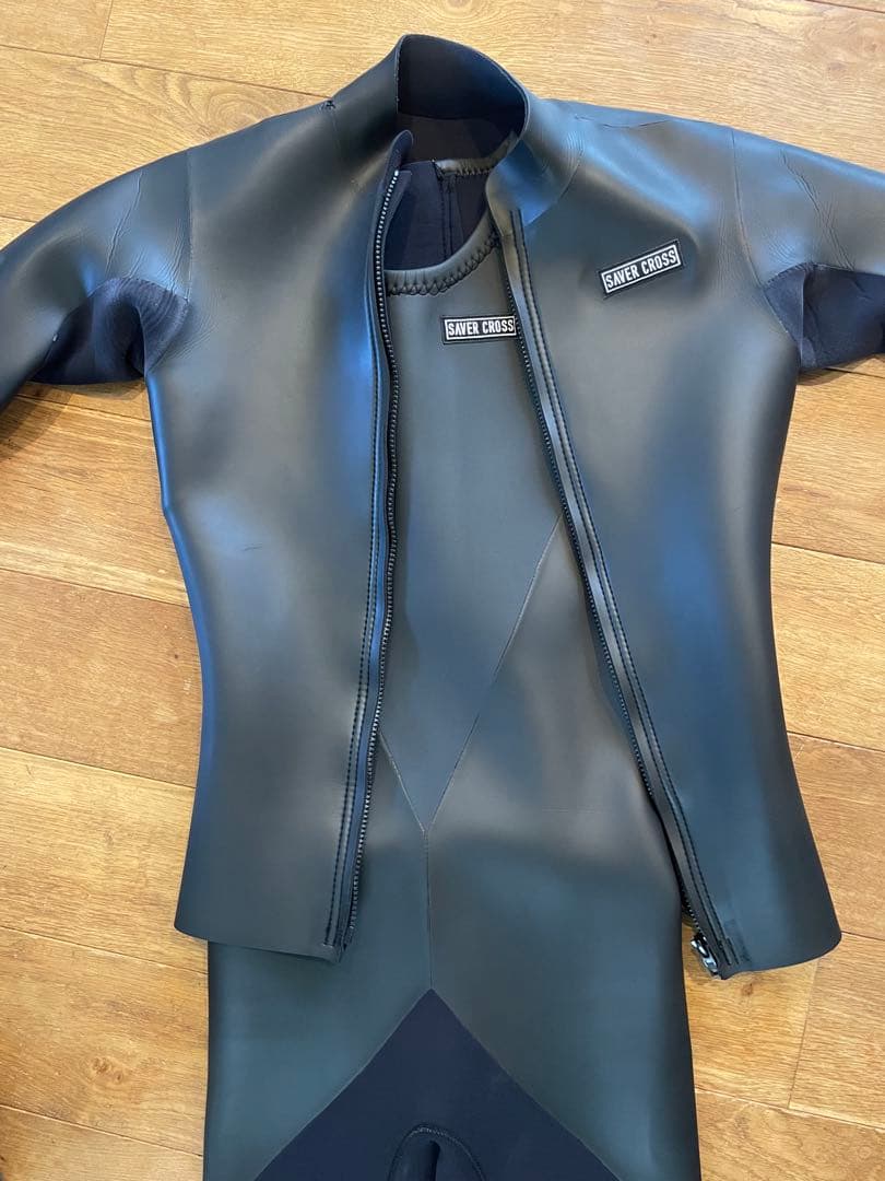 セイバークロス　ウェットスーツ　タッパー ロングジョン セット