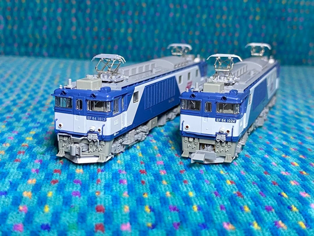 KATO カトー　3024-1　EF64-1000　JR貨物新更新色　２両セット