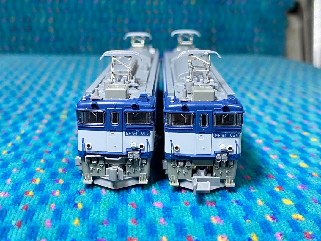 KATO カトー　3024-1　EF64-1000　JR貨物新更新色　２両セット