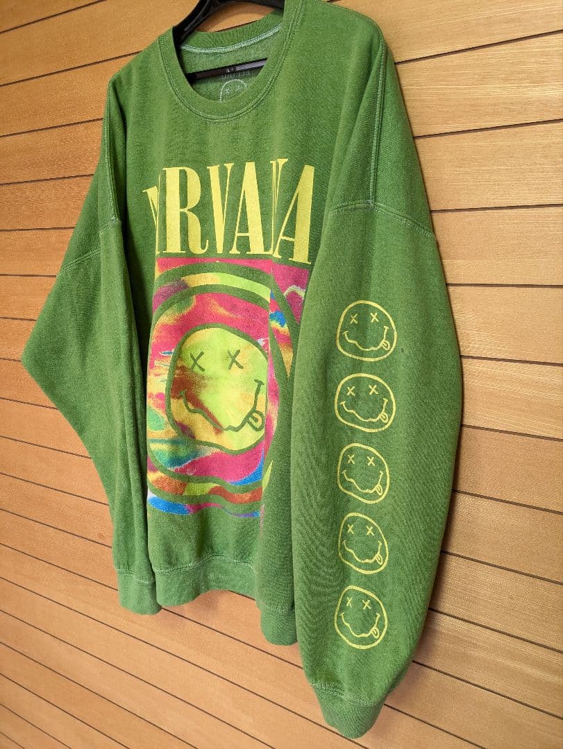 NIRVANA ニルヴァーナ スウェットトレーナー