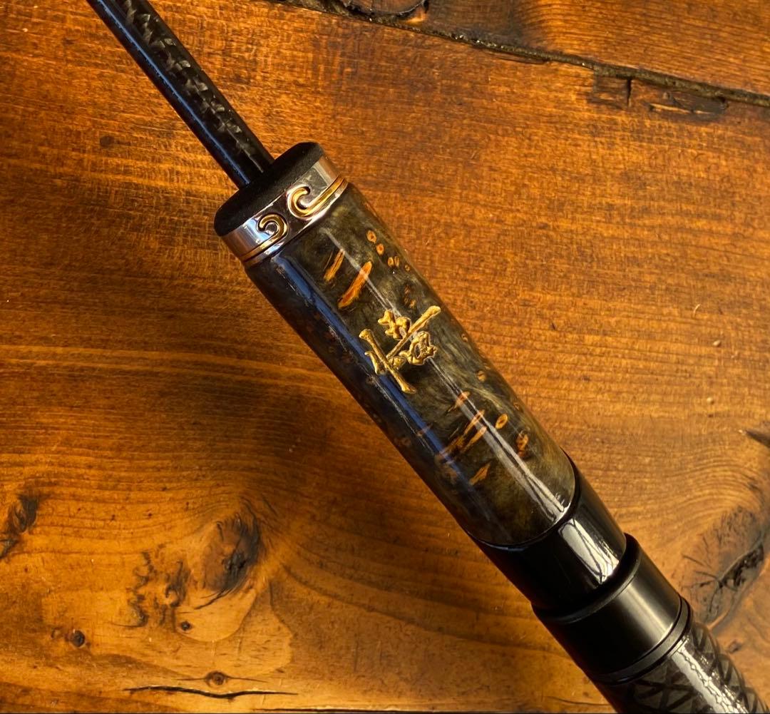バス釣りセット　超軽量　カーボンロッド　スピニングロッド　S602L バスロッド