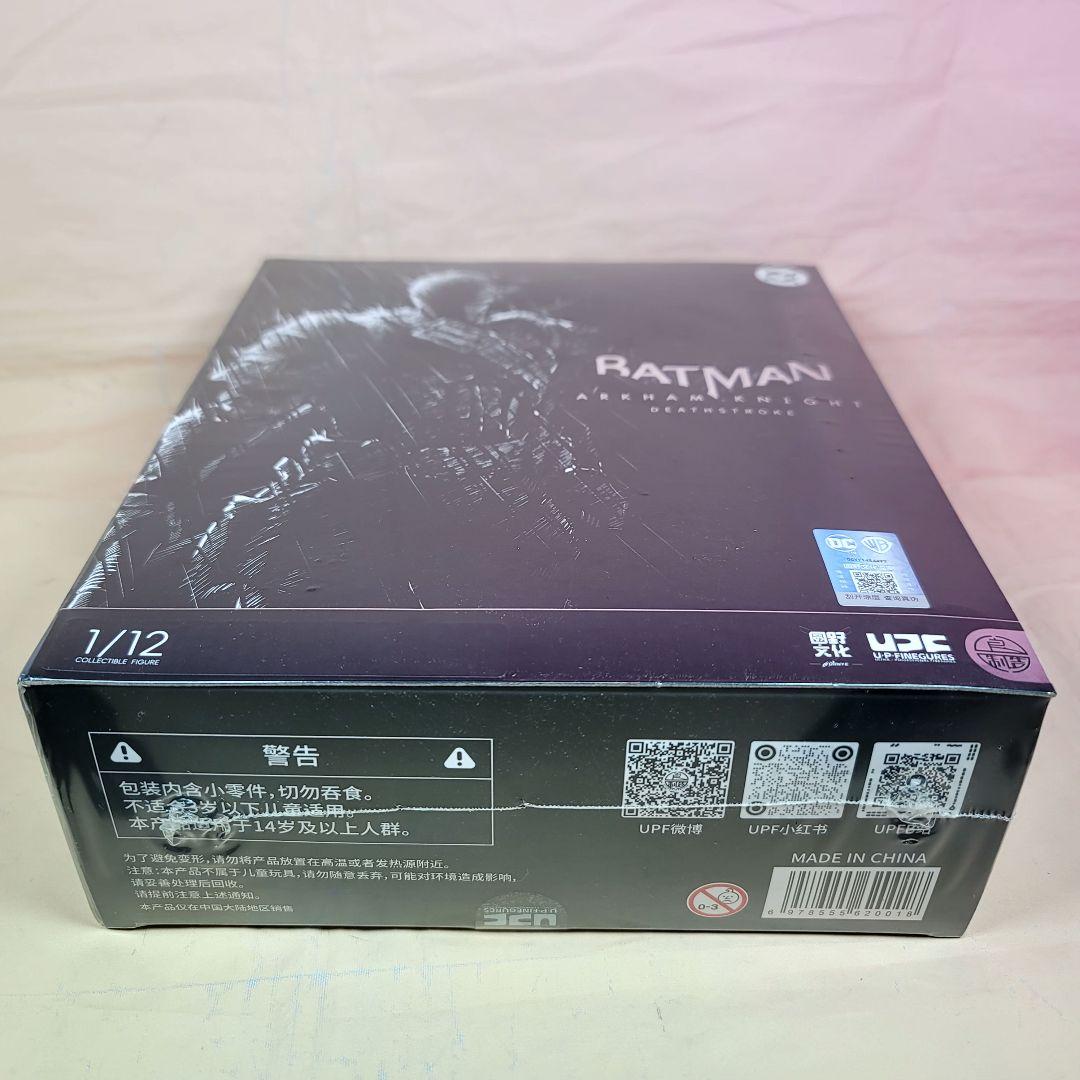 【良品製造】新品 正規品 バットマン アーカムナイト デスストローク 1/12