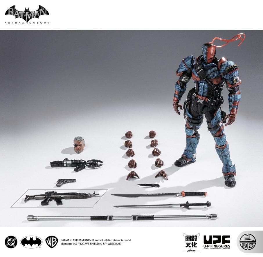 【良品製造】新品 正規品 バットマン アーカムナイト デスストローク 1/12