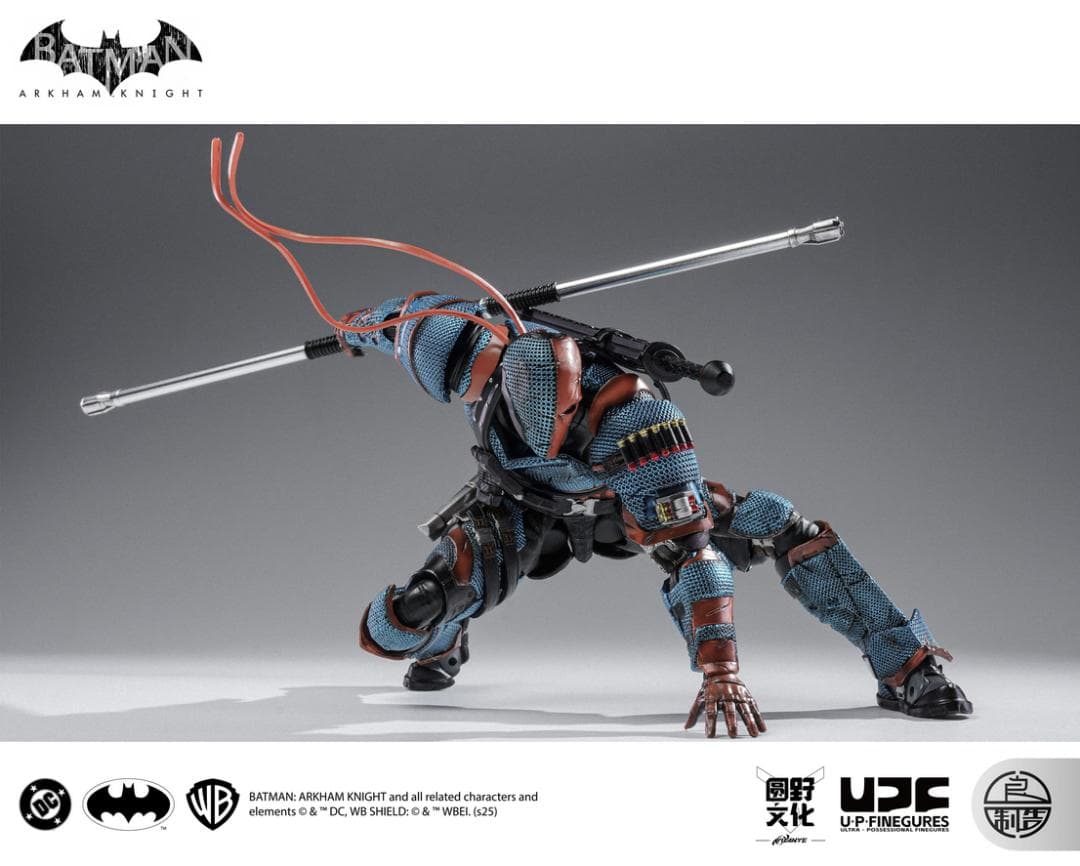 【良品製造】新品 正規品 バットマン アーカムナイト デスストローク 1/12