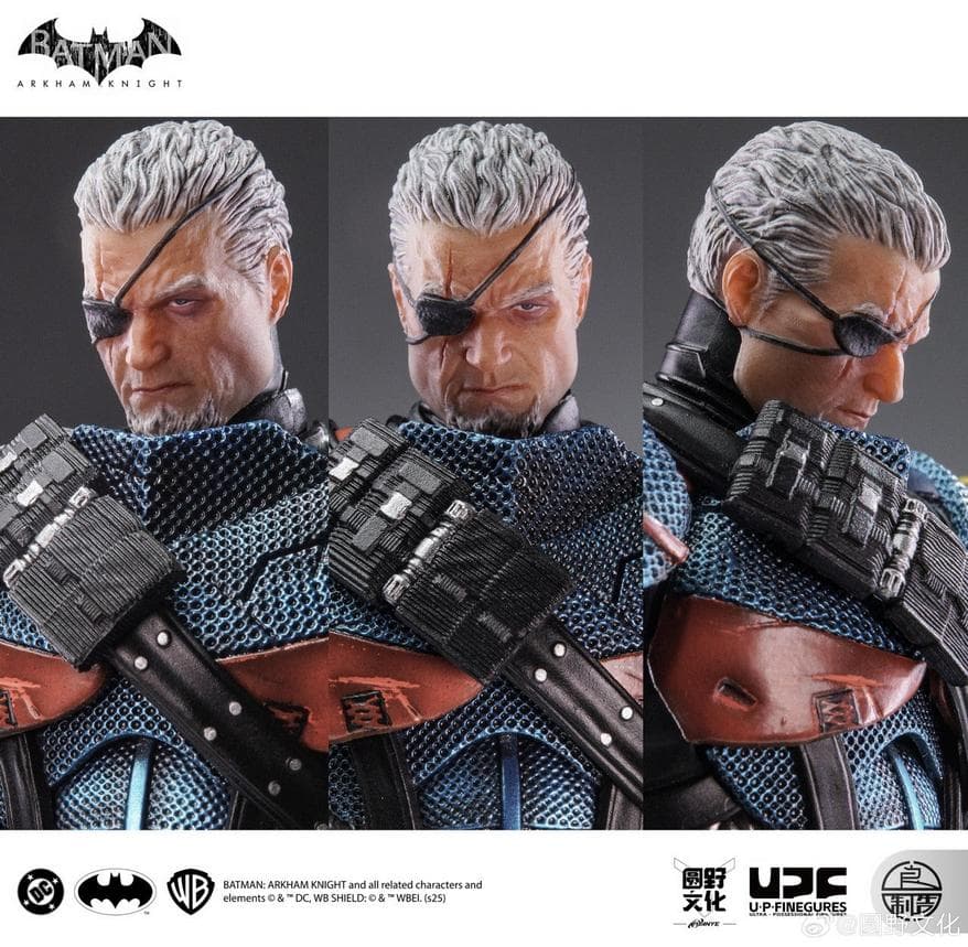 【良品製造】新品 正規品 バットマン アーカムナイト デスストローク 1/12