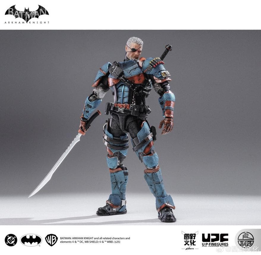 【良品製造】新品 正規品 バットマン アーカムナイト デスストローク 1/12