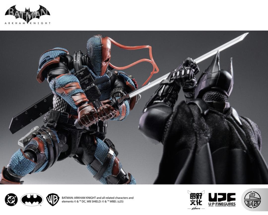【良品製造】新品 正規品 バットマン アーカムナイト デスストローク 1/12