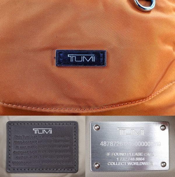 トゥミ 48787 Voyageur『バーゼル』バックパック 【オレンジ】美品