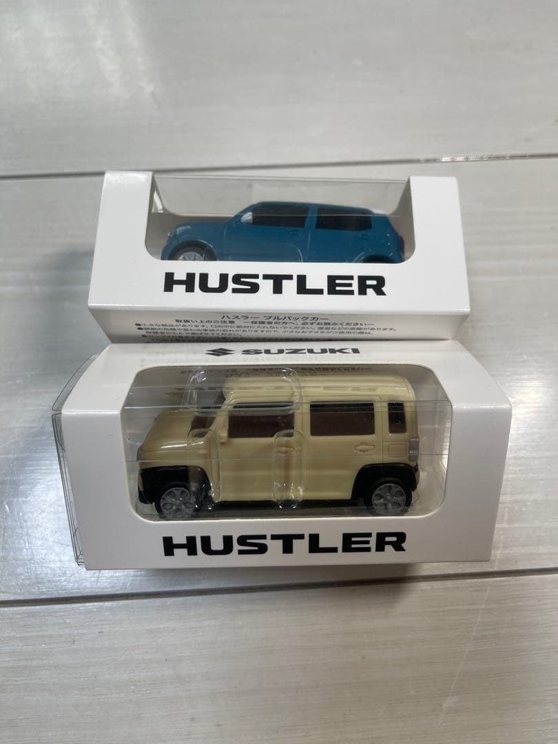 SUZUKI HUSTLER ハスラー ミニカー 非売品 4台セット
