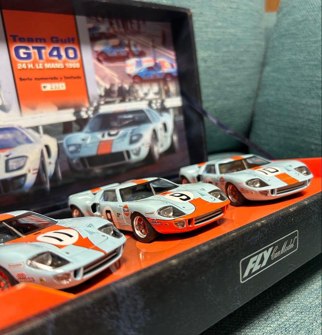 スロットカー FLY フライ　ガルフ GT40 絶版品