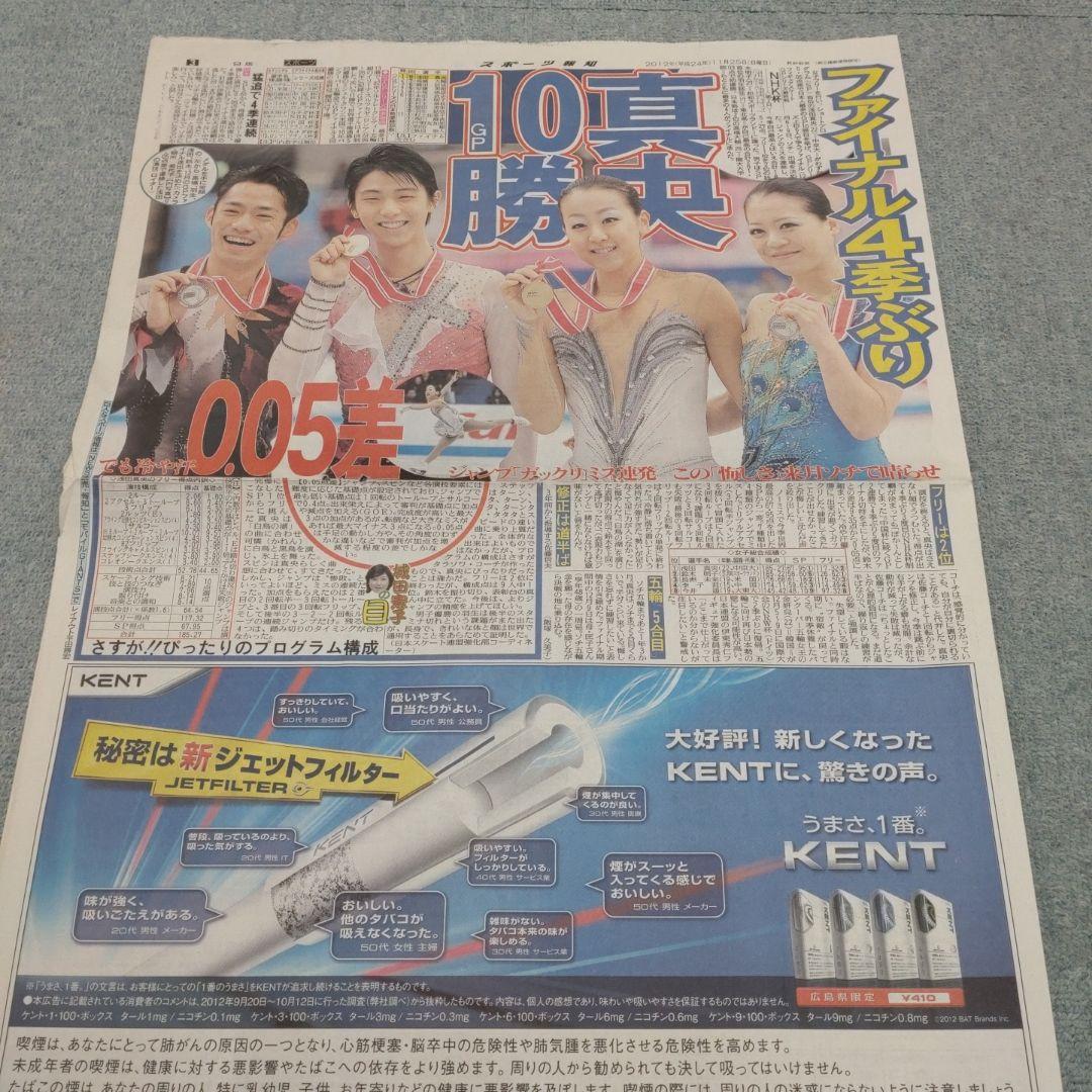 ✡　①　羽生結弦新聞 2012年