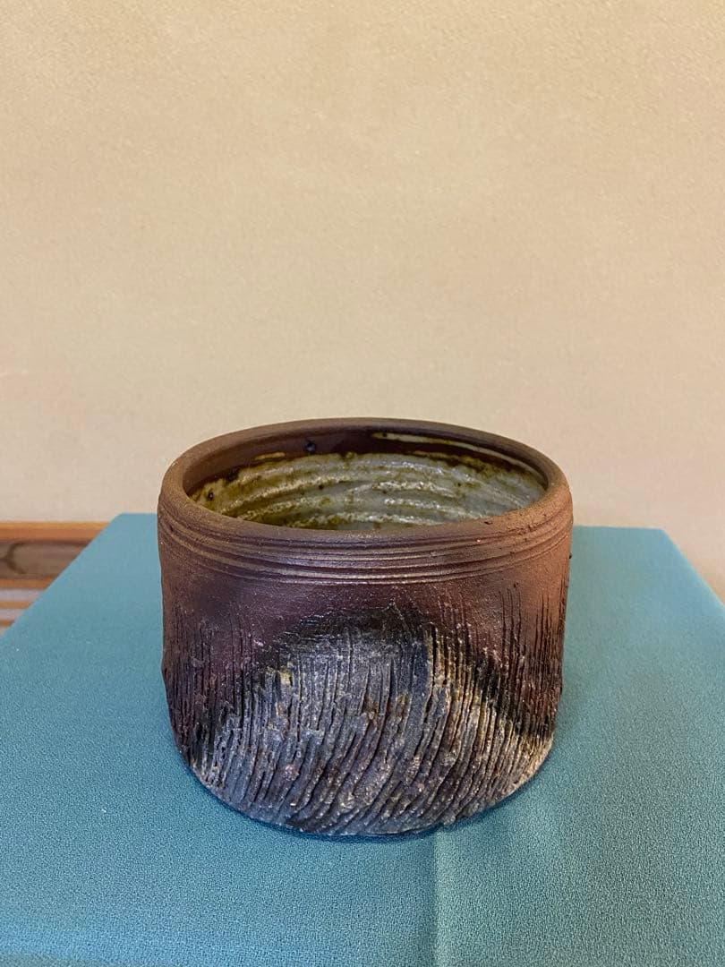 【本日限定】茶道具/美濃山 建水 陶芸作家 水野雅之 美濃伝統窯元 陽山窯￼