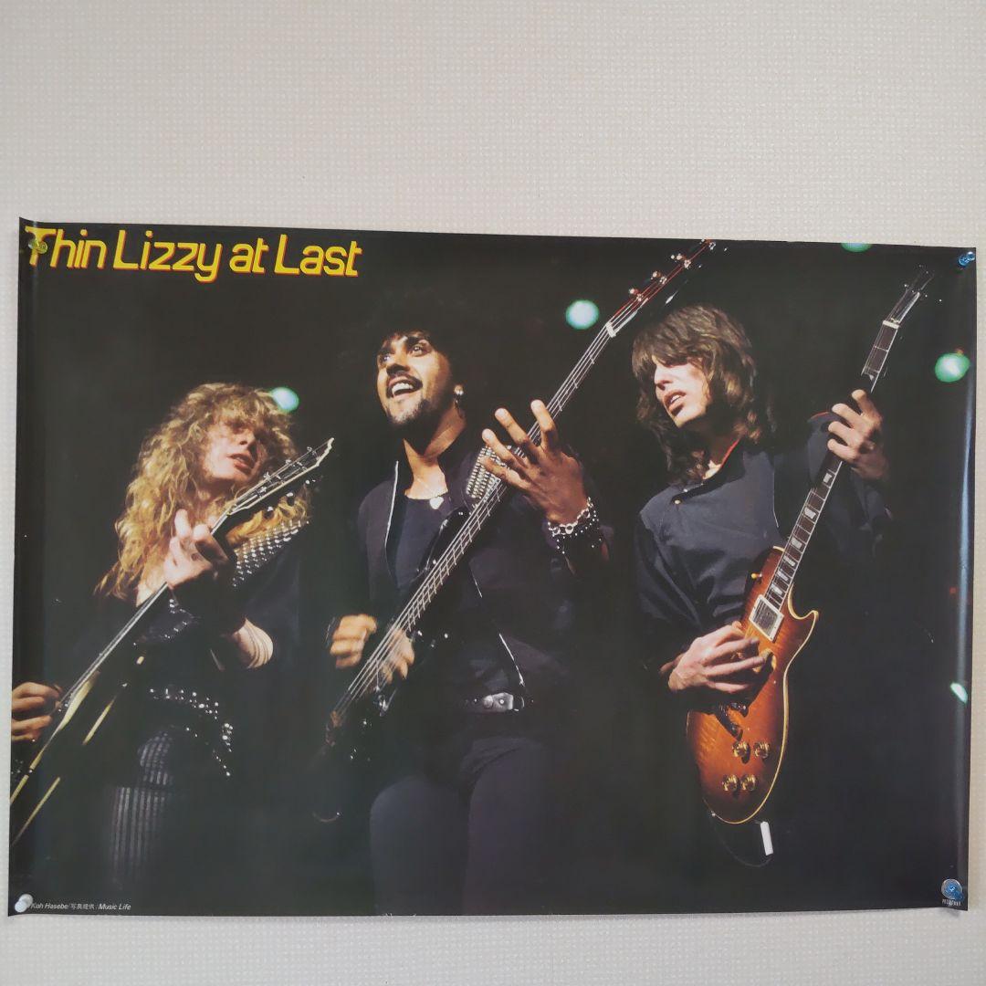 【貴重】ThinLizzy at Last B2ポスター