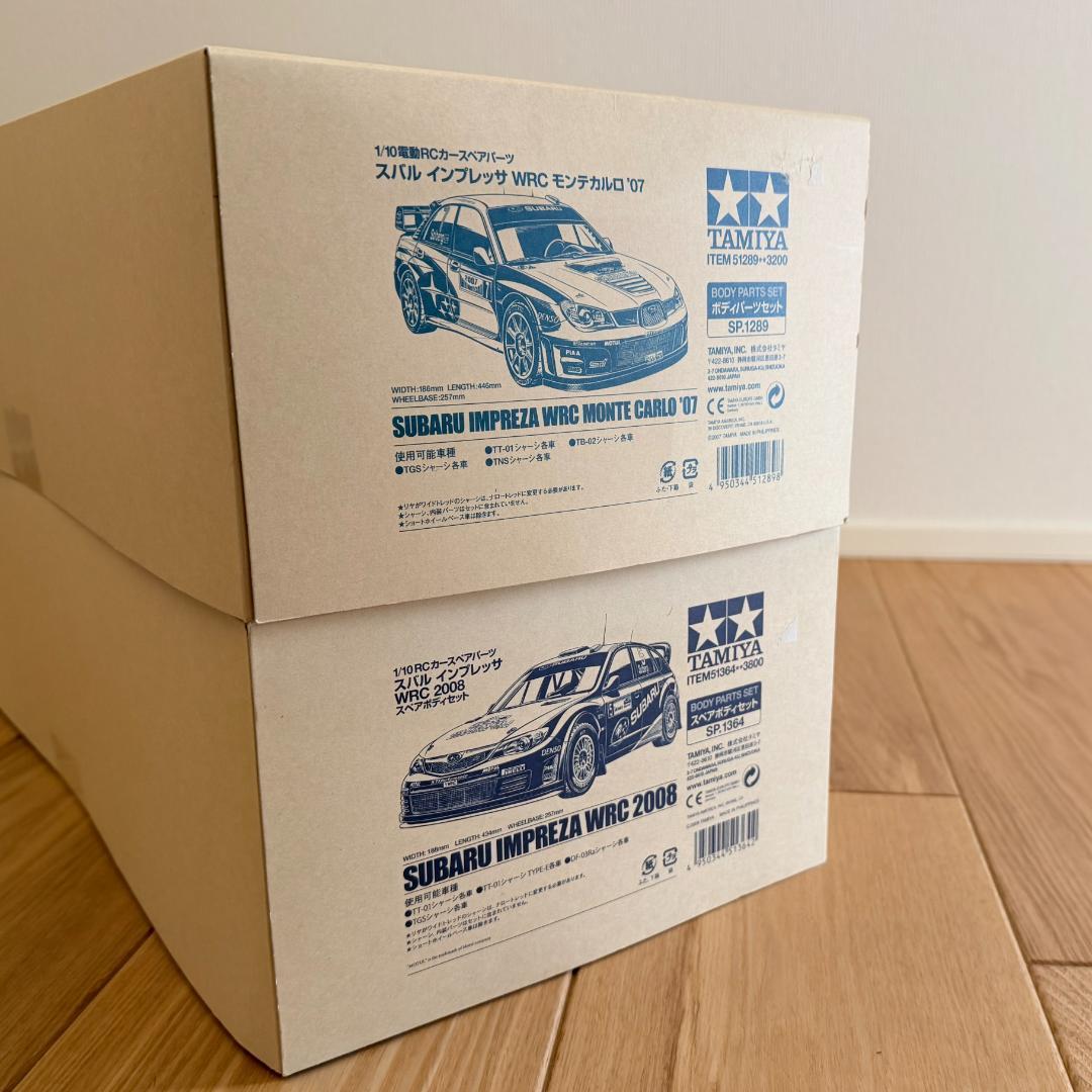 【未開封】TAMIYA SUBARU IMPREZA WRC ボディパーツセット