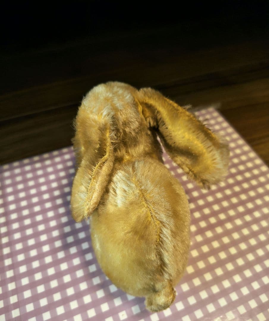 ヴィンテージ　うさぎ　ぬいぐるみ　赤目