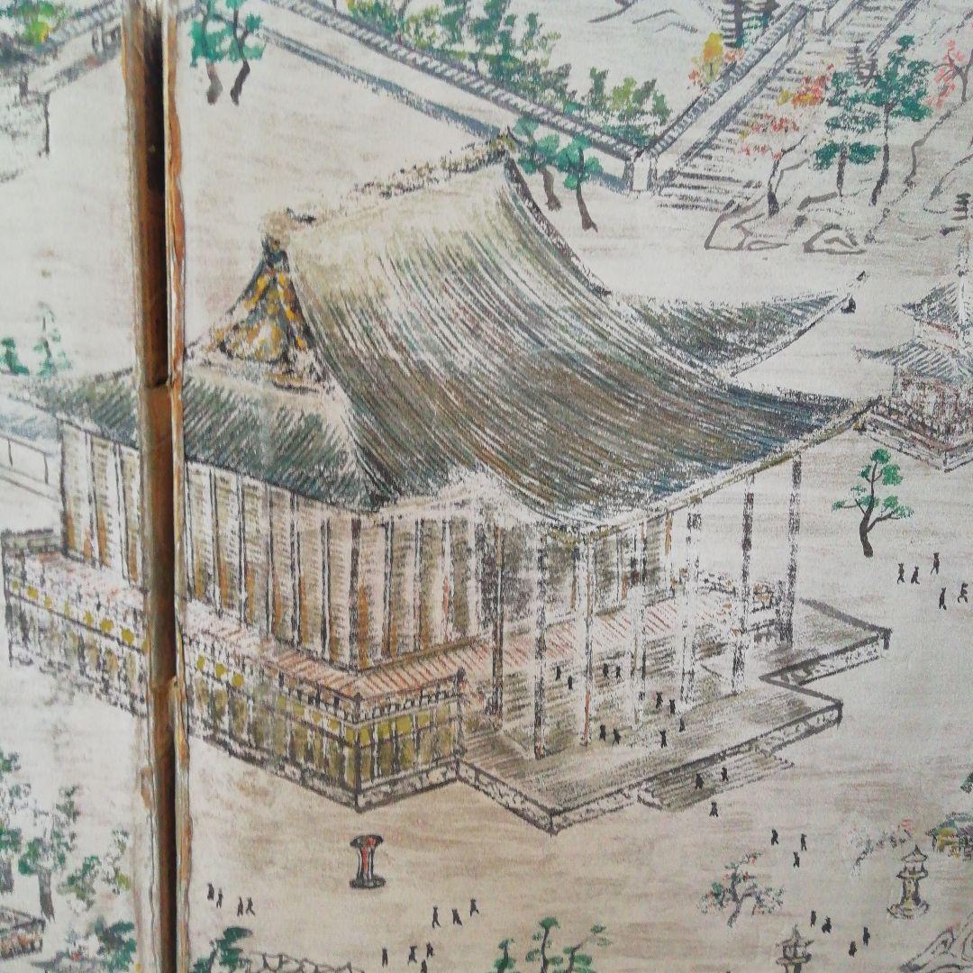 絵、蒔絵、屏風、骨董、絵画、歴史、アンティーク、中国