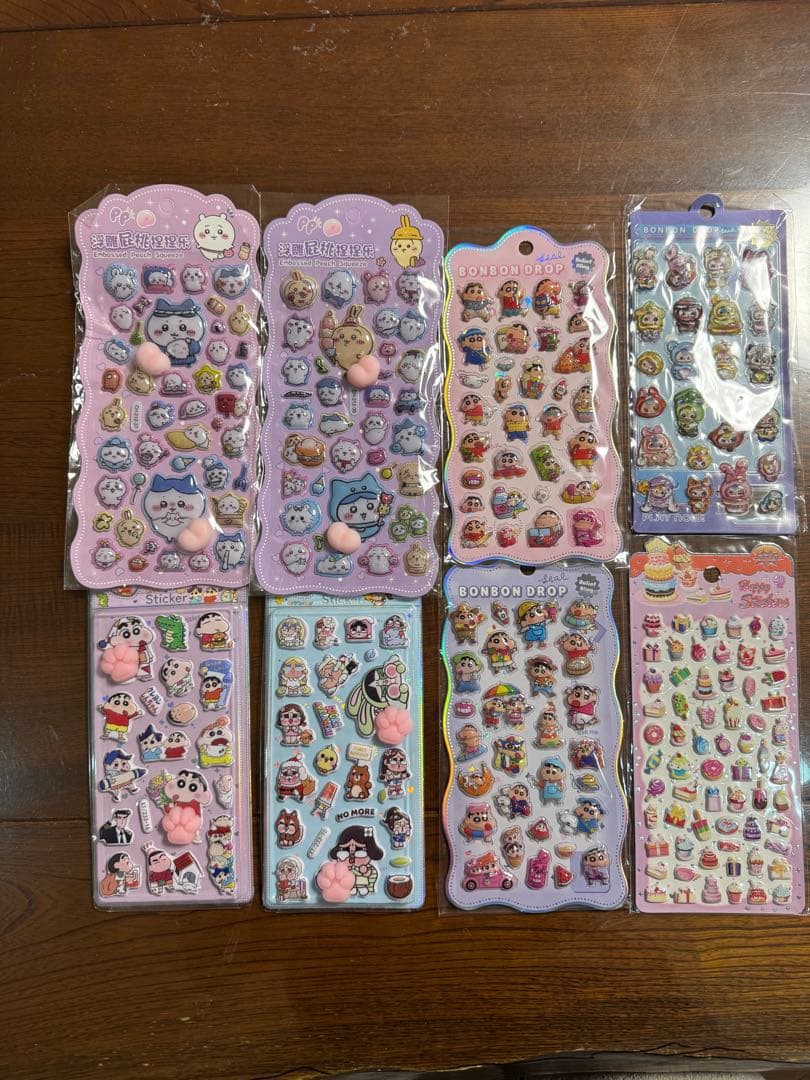 新品　ボンボンドロップシール　サンリオ　たまごっち　ちいかわ　　292枚セット