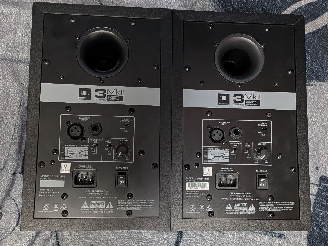JBL 305P MKII モニタースピーカー ジェービーエル