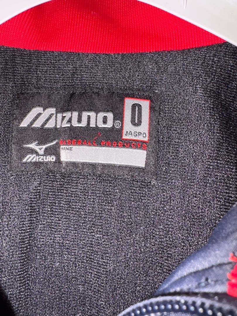 神村学園　Mizuno ジャケット サイズ0 ネイビー/レッド