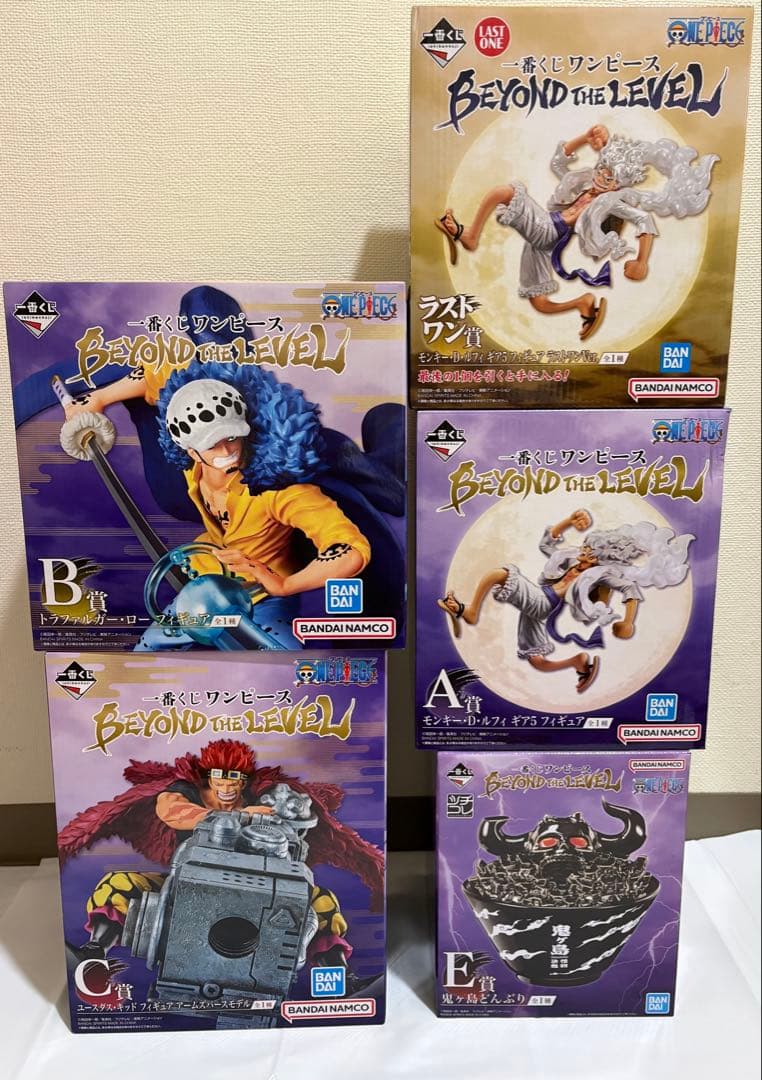 ONE PIECE ワンピース　フィギュア　一番くじ　ラストワン　セット　ルフィ
