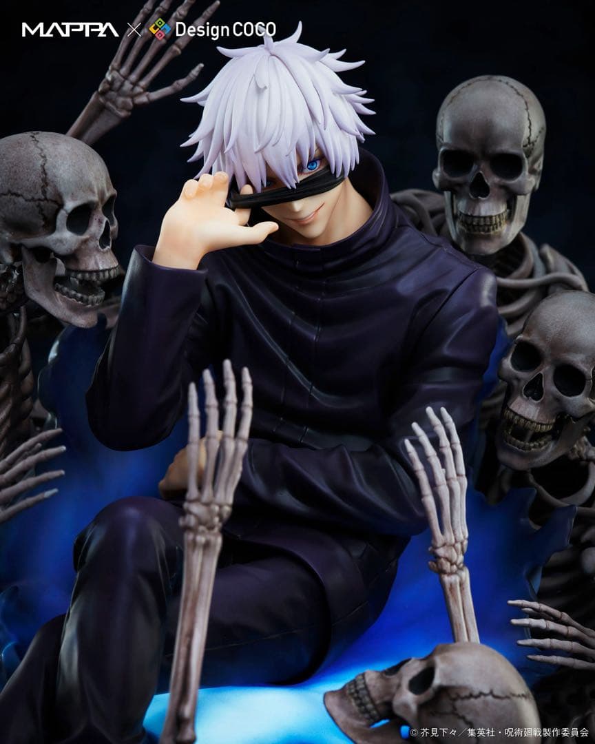 新品 未使用 MAPPA デザインココ 呪術廻戦 五条悟 1/7フィギュア