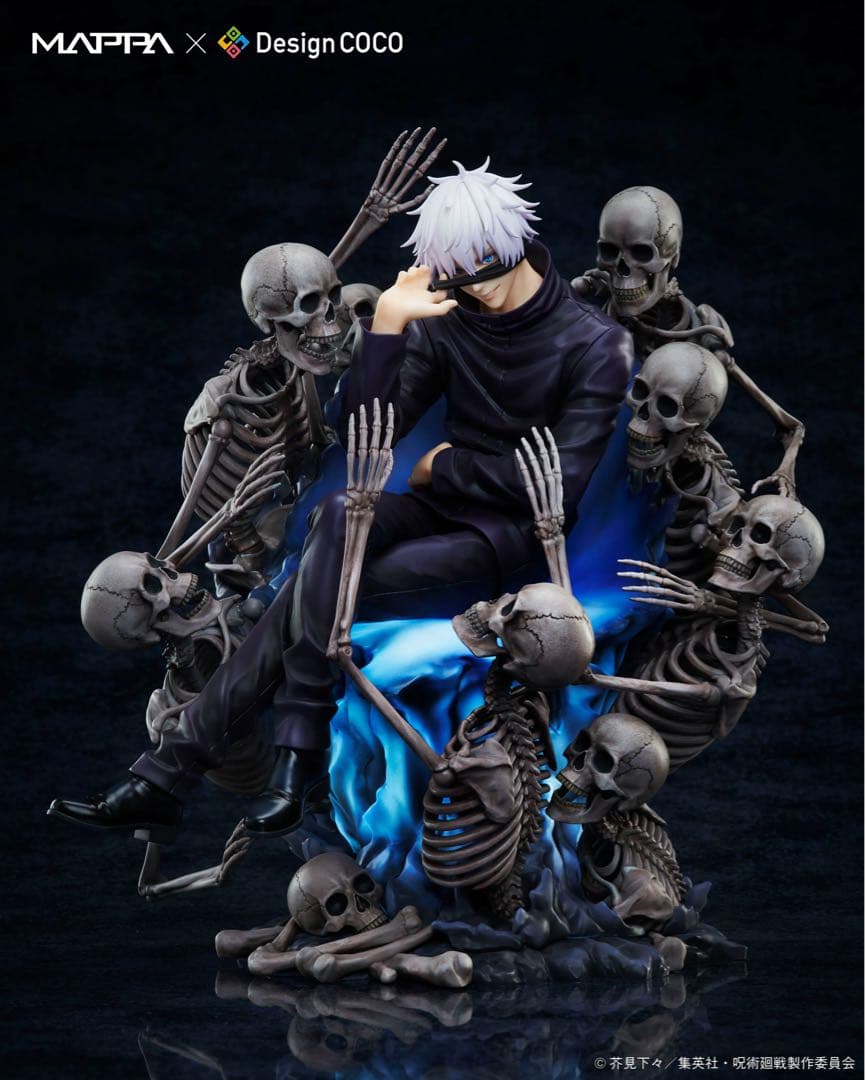 新品 未使用 MAPPA デザインココ 呪術廻戦 五条悟 1/7フィギュア